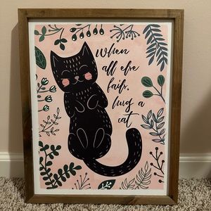 Cat wall decor